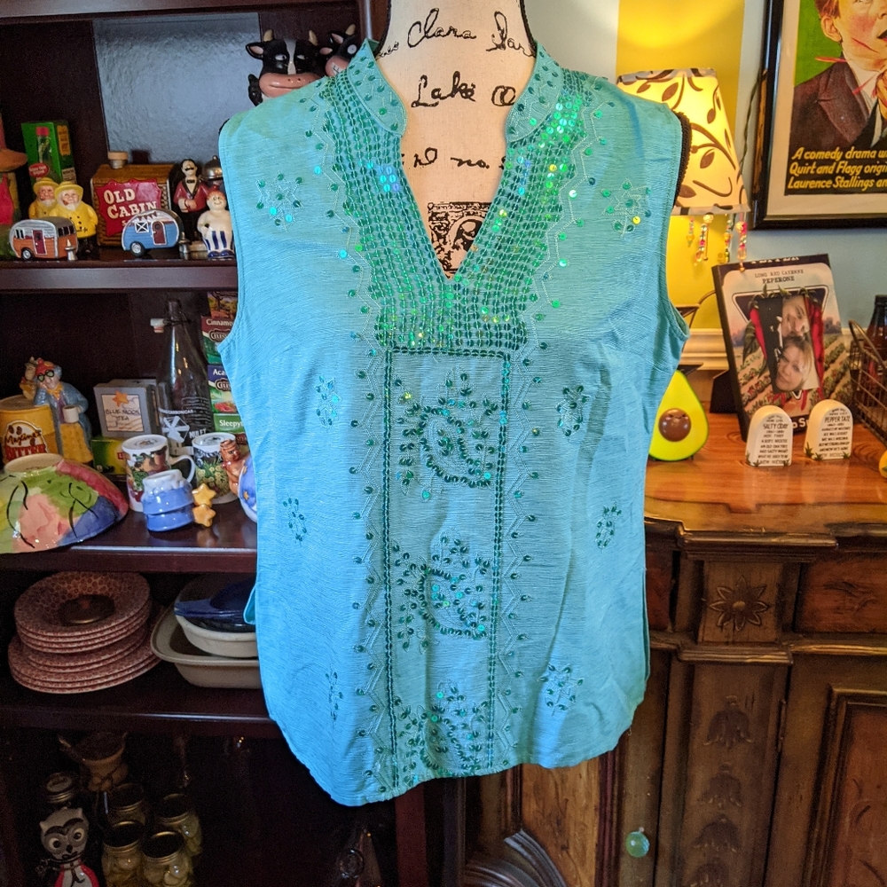 Carol little linen blouse